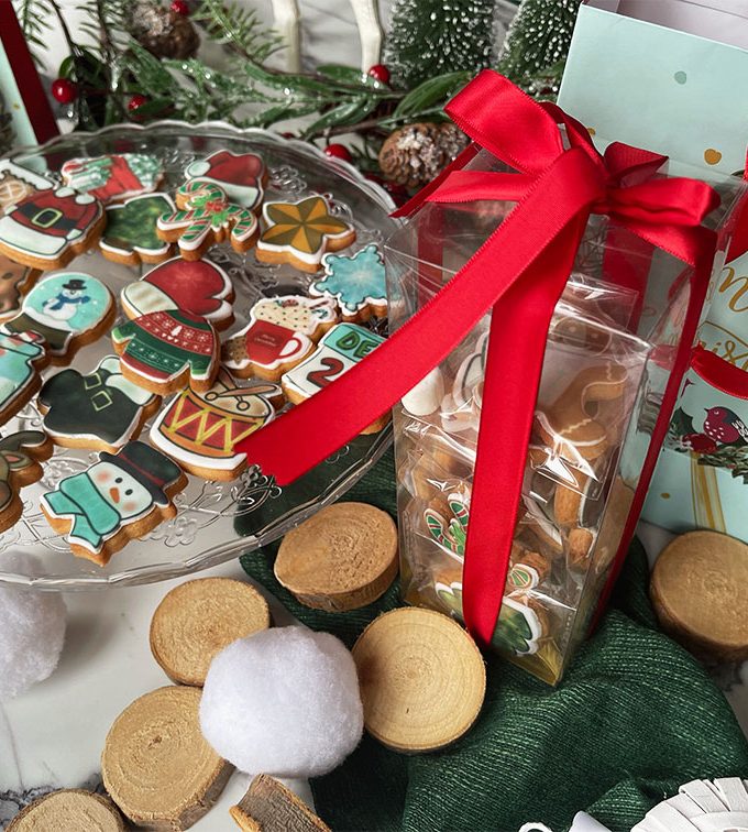 Christmas Mini Cookies (Gift Box)