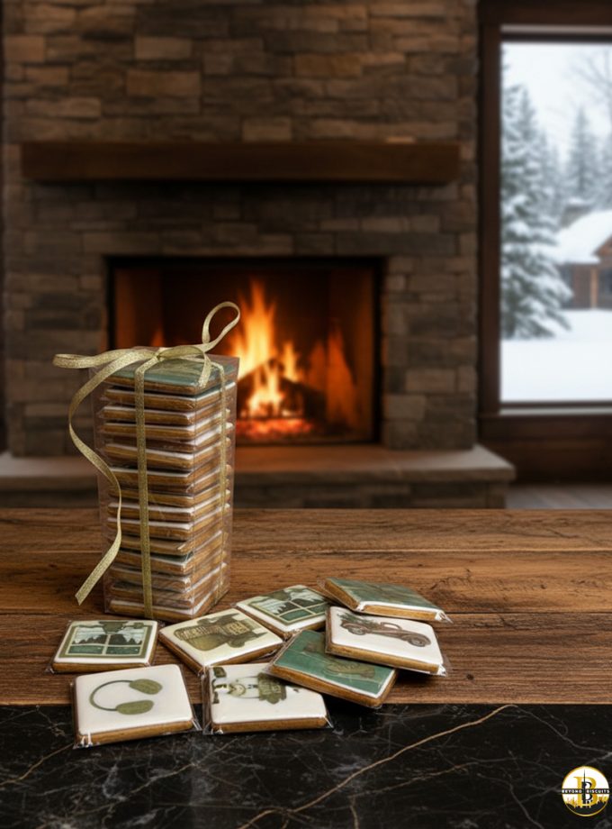 Winter Holidays Cookie Box